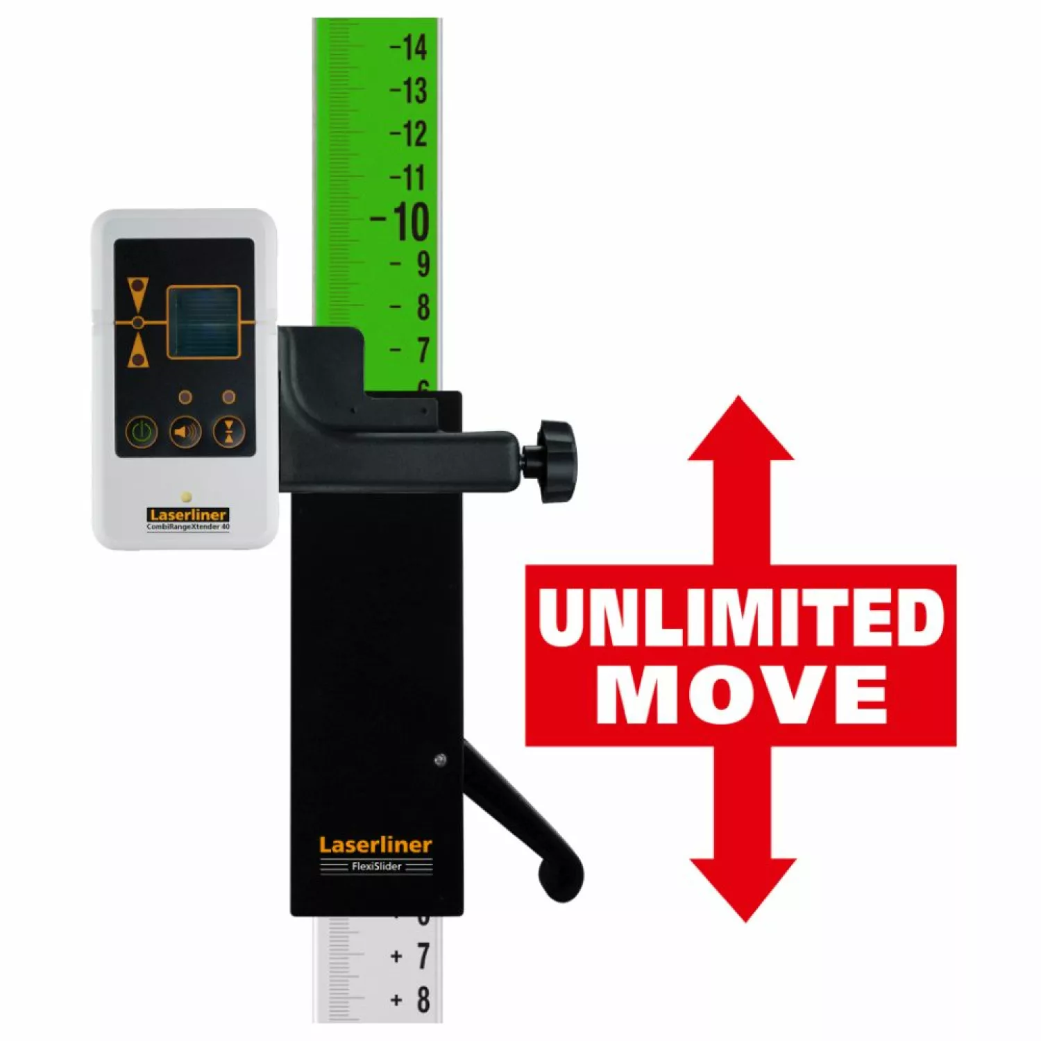 Laserliner FlexiSlider Voor Flexi-Meetlat Plus Meetlat thumbnail 2