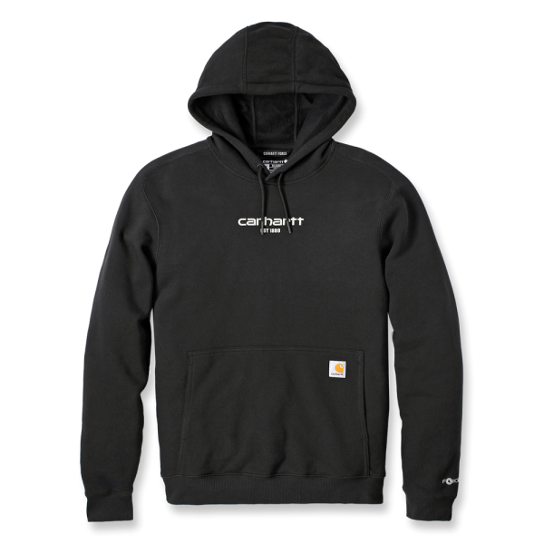 Carhartt Logo Graphic Sweatshirt Black - XL
