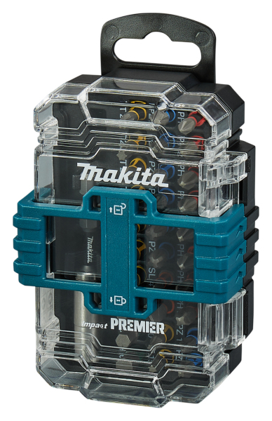 Makita E-13552 Slagschroefbitset - 31-delig - Detailed view of the product