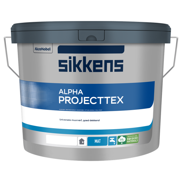 sikkens alpha projecttex wit 10 ltr