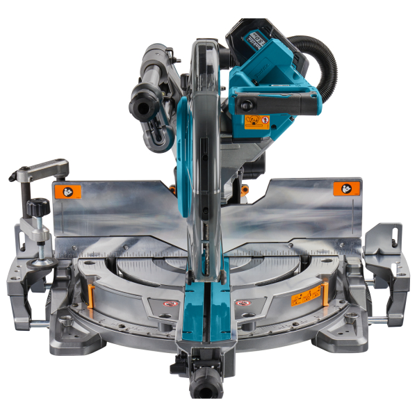 Makita LS004GM102 40V Max Li-Ion Accu Radiaal Afkortzaag (1x 4,0Ah) Incl. AWS Zender - 260mm - Detailed view of the product