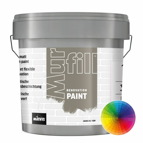 Mathys Murfill Renovation Paint 15 Kg Kleur