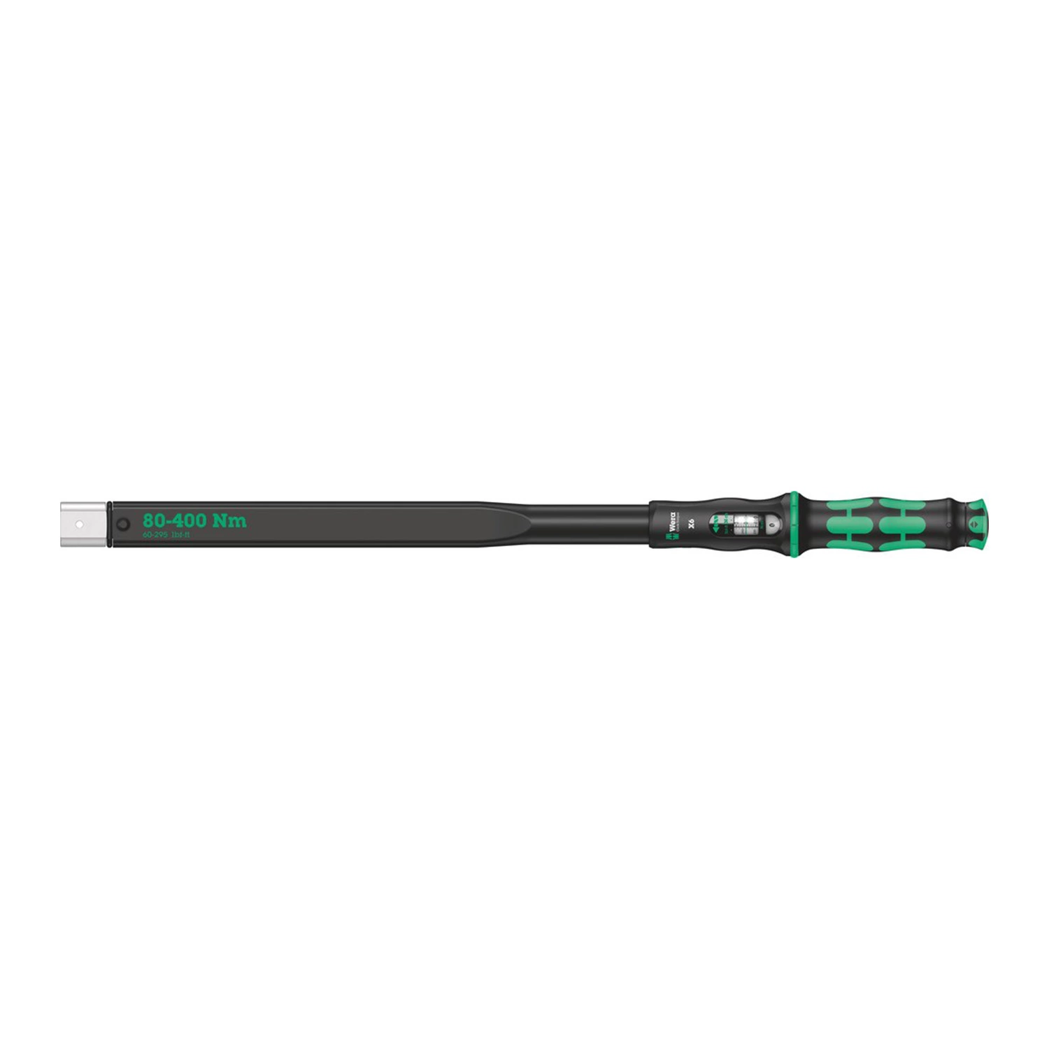 Wera 05075656001 Click-Torque X 6 Draaimomentsleutel - 80-400 Nm - 14x18 Mm