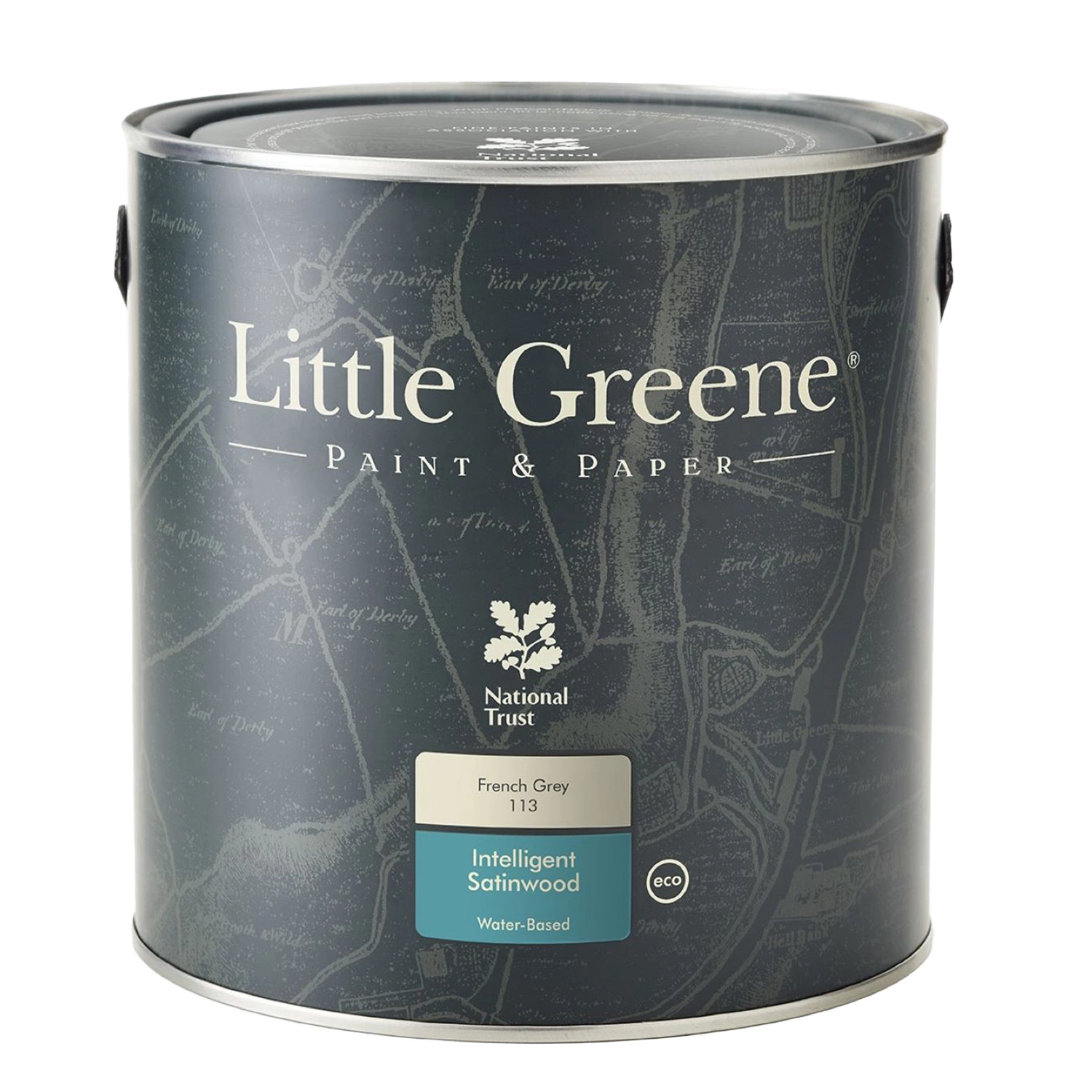 Little Greene Intelligent Satinwood - Op Kleur Gemengd - 2,5L