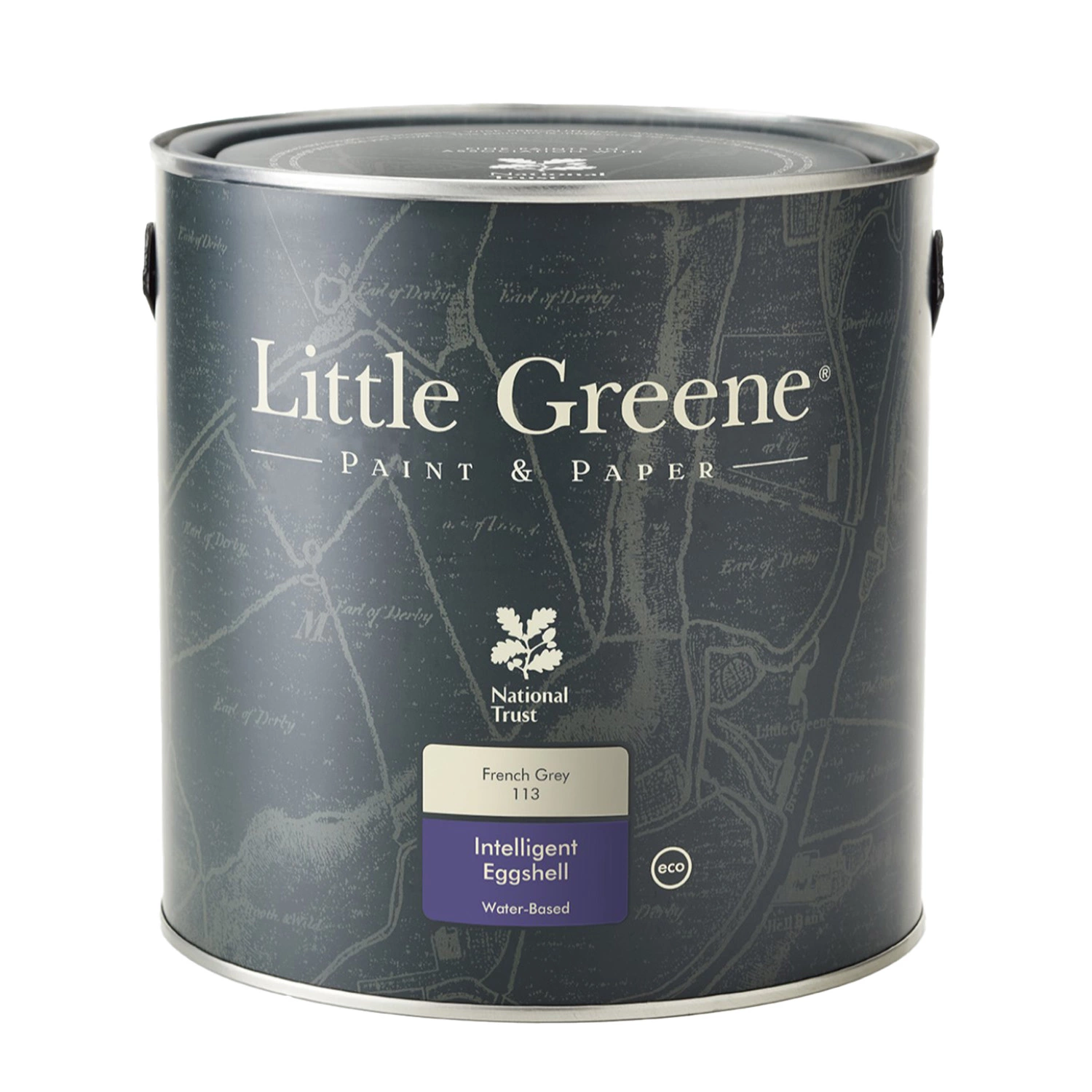 Little Greene Intelligent Eggshell - Op Kleur Gemengd - 2.5L