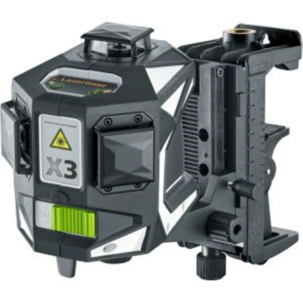 Laserliner X3-Laser Pro Kruislijnlaser Incl. Wandhouder In L-boxx - 3 Lijnen - 30m - Detailed view of the product