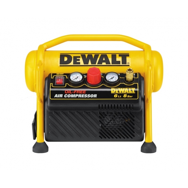DeWalt DPC6MRC Draagbare Compressor - 6L - 8 Bar - Euro - Detailed view of the product