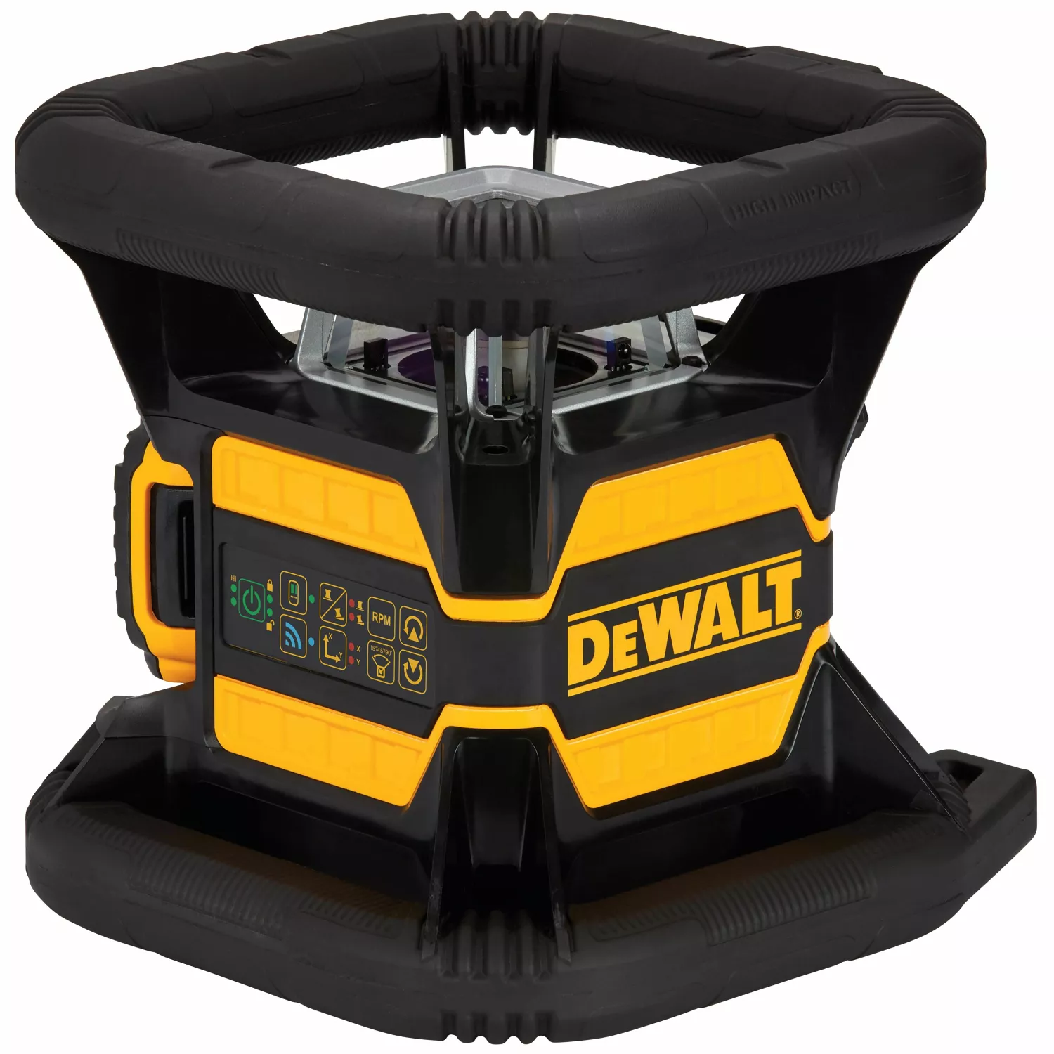 DeWALT DCE080D1GS 18V Rotatie Laser Set Incl. Ontvanger In Koffer - Groen - 30m - IP67 thumbnail 3