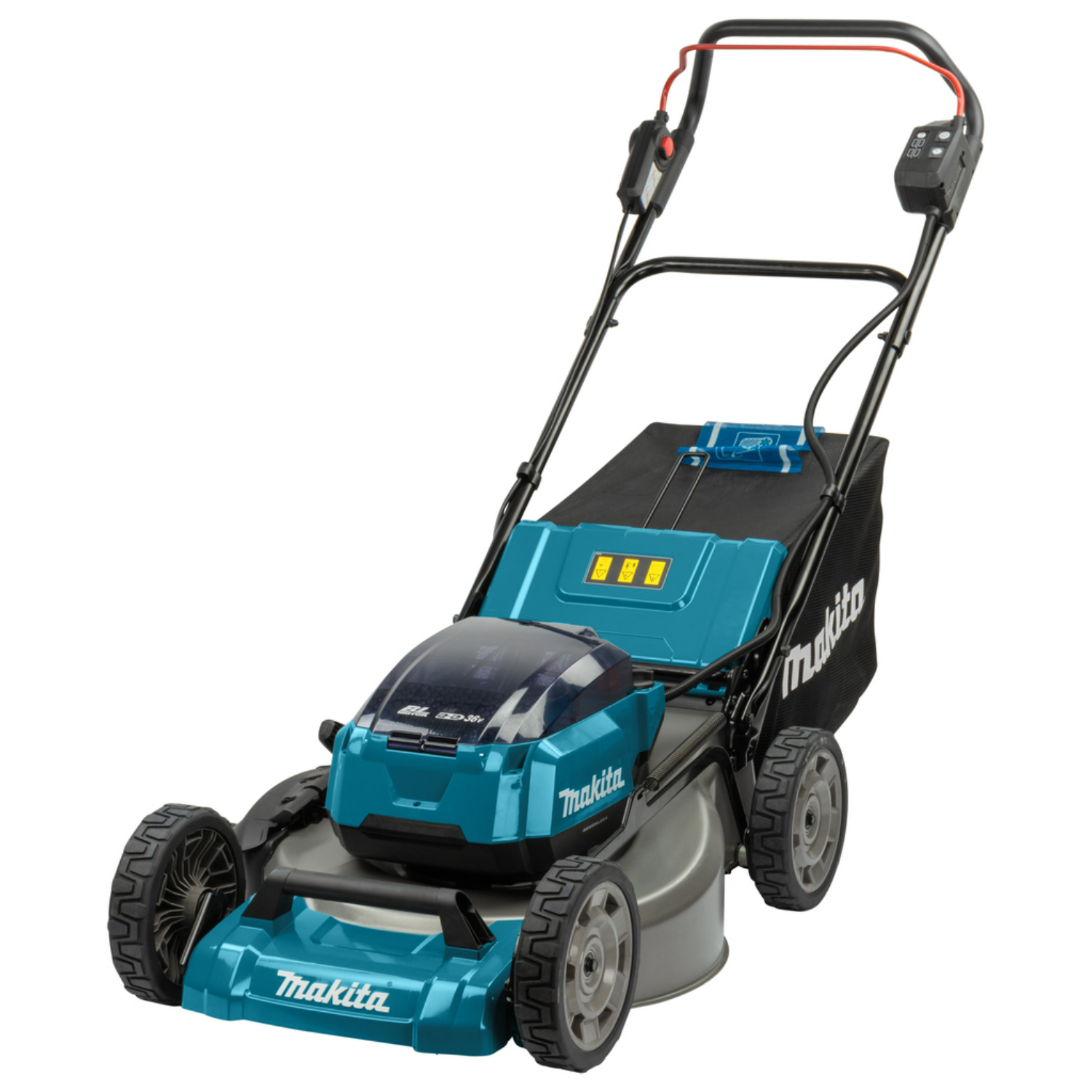 Gereedschapcentrum Makita DLM530Z LXT 2x18V Li-Ion Accu Grasmaaier Body - 53cm - 10cm - Koolborstelloos aanbieding