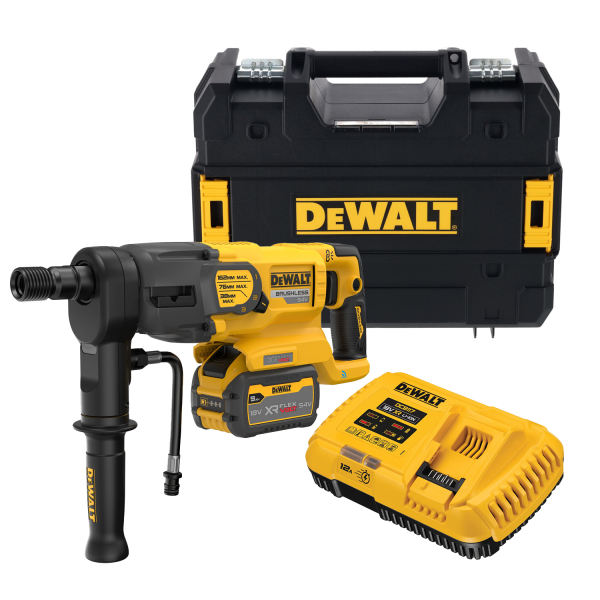DeWALT DCD150X2 54V Li-ion Flexvolt Diamantboormachine Set (2x 15.0Ah Accu) In Koffer - 160mm