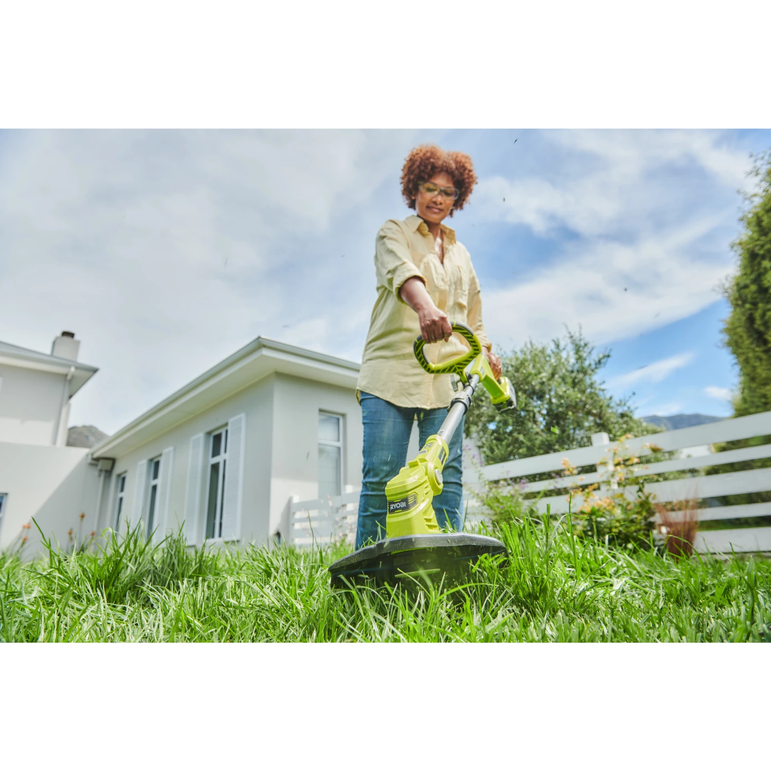 Ryobi RLT183220S 18V Li-ion Accu Grastrimmer (1x 2.0Ah Accu) Set - 250-300mm thumbnail 3