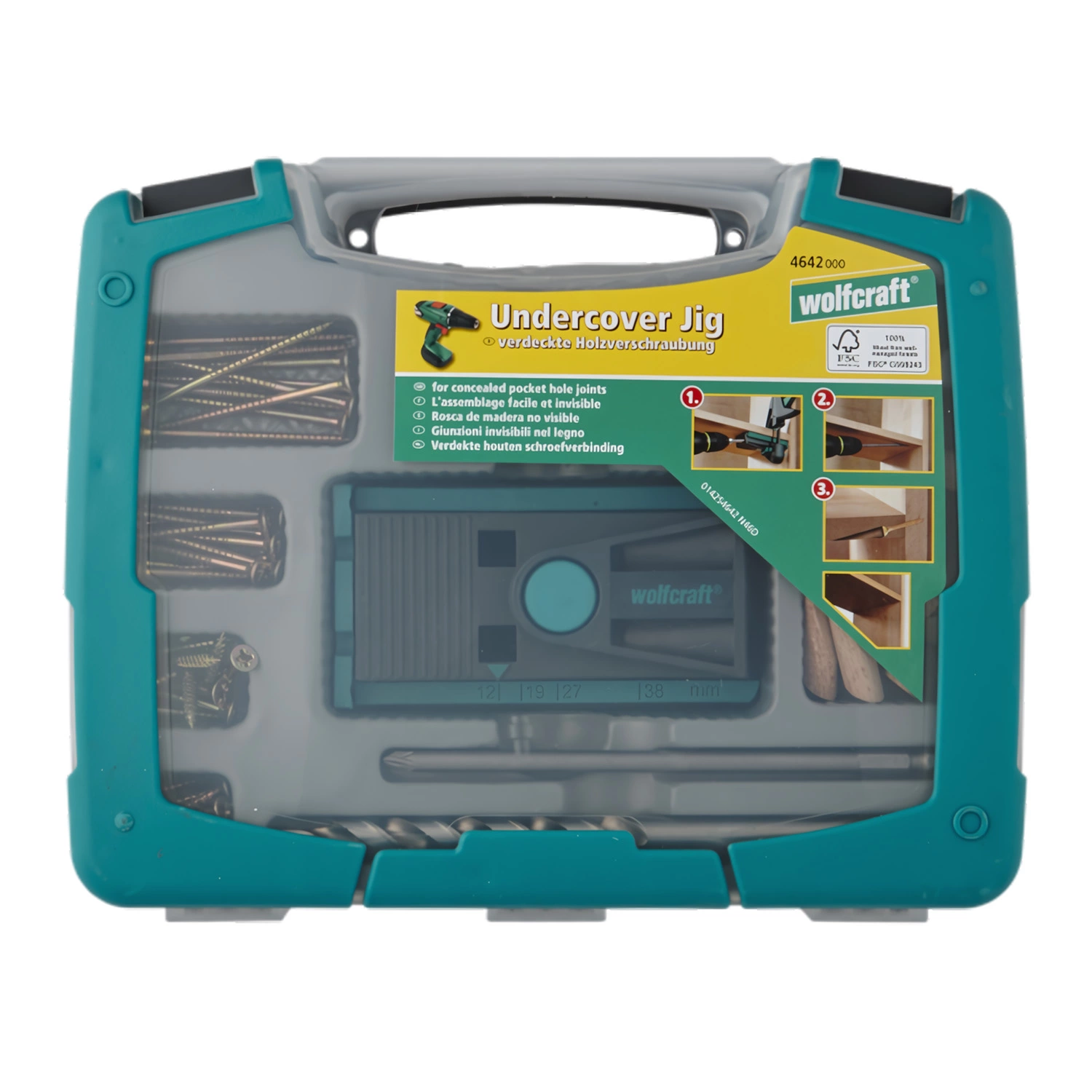 Wolfcraft 4642000 Undercover Jig Deuvelset thumbnail 3