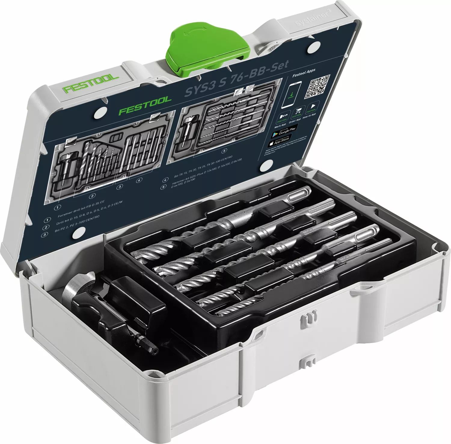Festool 578119 Bit- En Boorset SYS3 S 76-BB-Set thumbnail 2