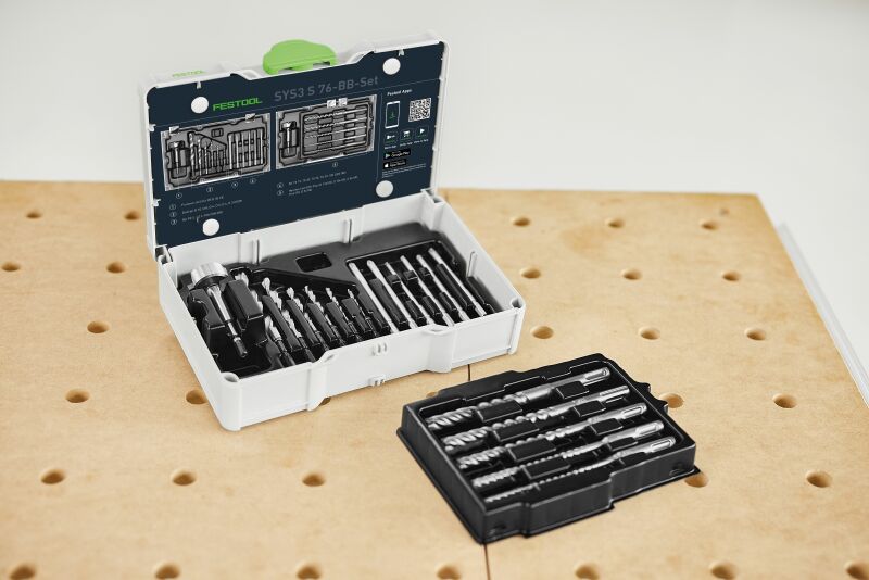 Festool 578119 Bit- En Boorset SYS3 S 76-BB-Set - Detailed view of the product
