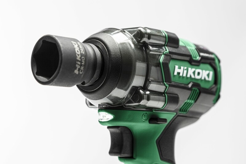 HiKOKI WR18DHW4Z Accu Slagmoeraanzetter - 1/2"- 18V - Detailed view of the product