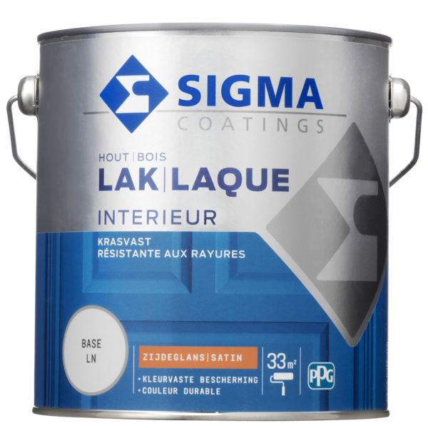 Sigma Houtlak Interieur Satijnglans - Op Kleur Gemengd - 2.5L