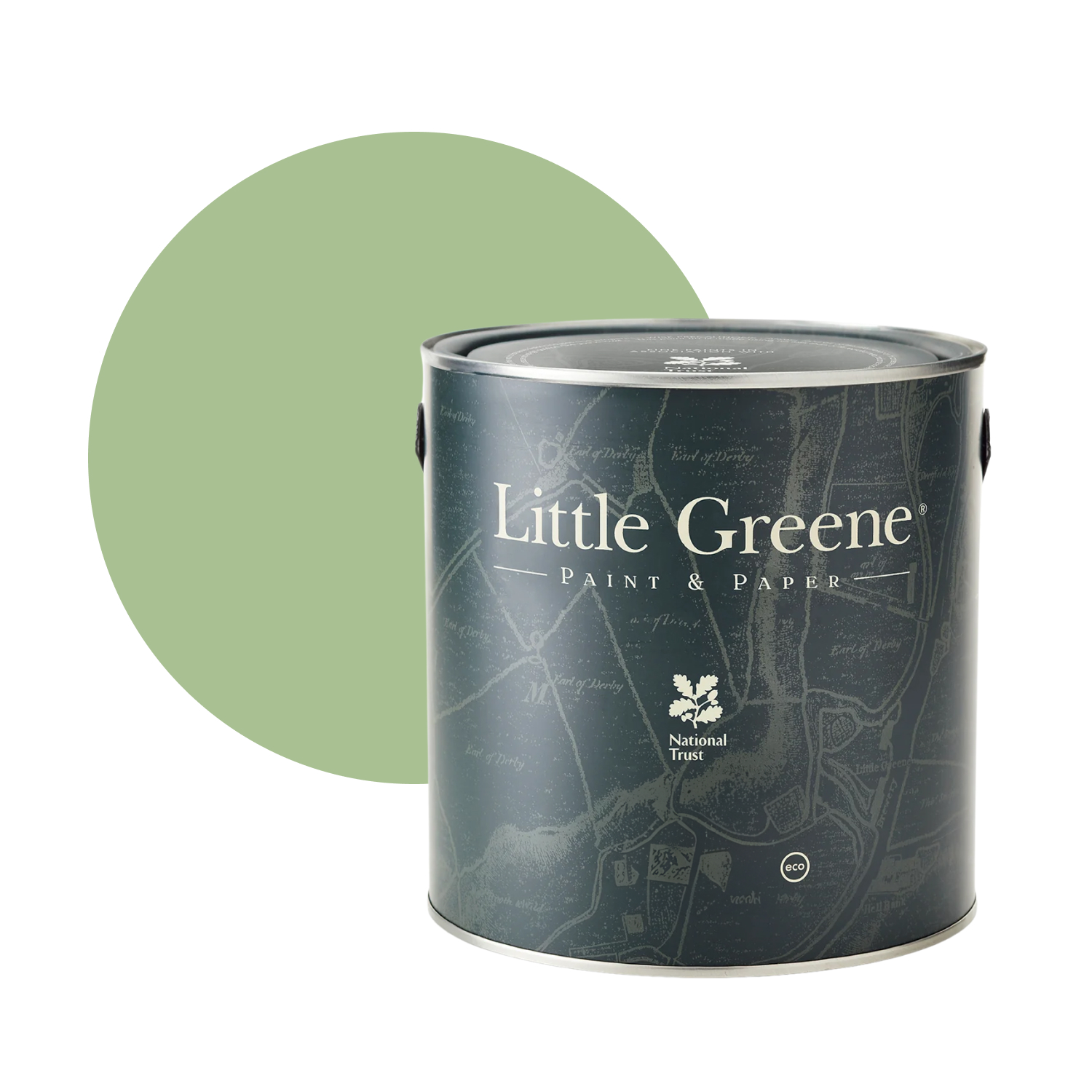 Little Greene Intelligent ASP - Pea Green No. 91 - 1L