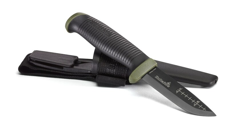 Hultafors OK4 Outdoor Mes Inclusief Draagholster - 209 Mm