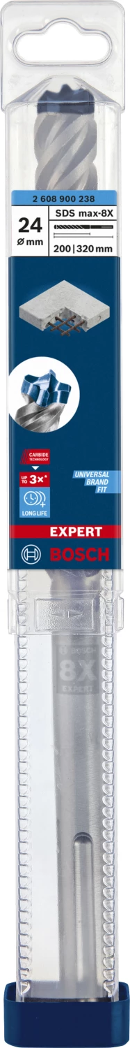Bosch 2608900238 EXPERT Hamerboor SDS Max-8X - 24x200x320mm thumbnail 2