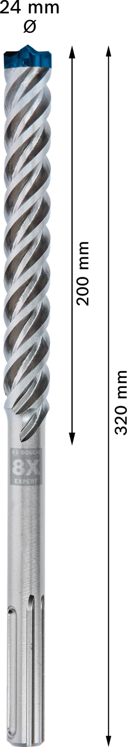 Bosch 2608900238 EXPERT Hamerboor SDS Max-8X - 24x200x320mm thumbnail 4