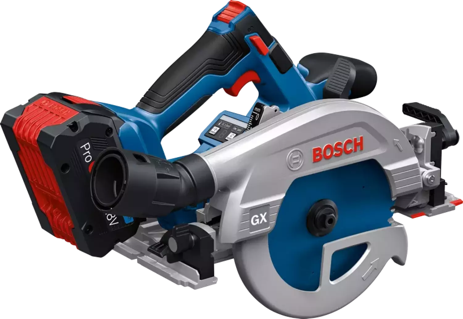 Bosch GKS 18V-57-2 GX 18V Accu Cirkelzaag Body - 165 Mm thumbnail 2