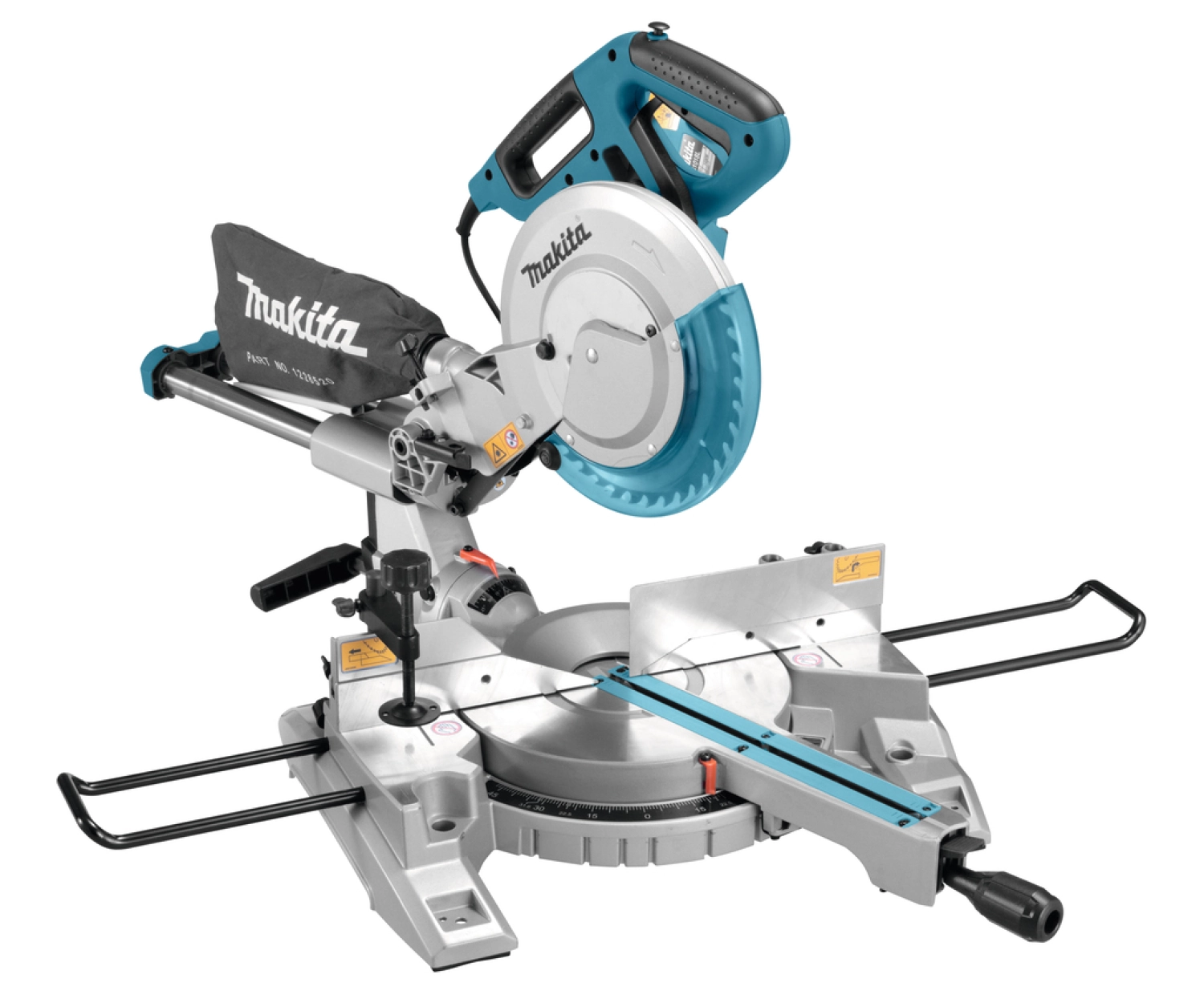 Makita LS1018LNX4 230V Radiaal Afkortzaag Incl. Onderstel (DEBWST06) - 1430W - 260 X 30mm thumbnail 4