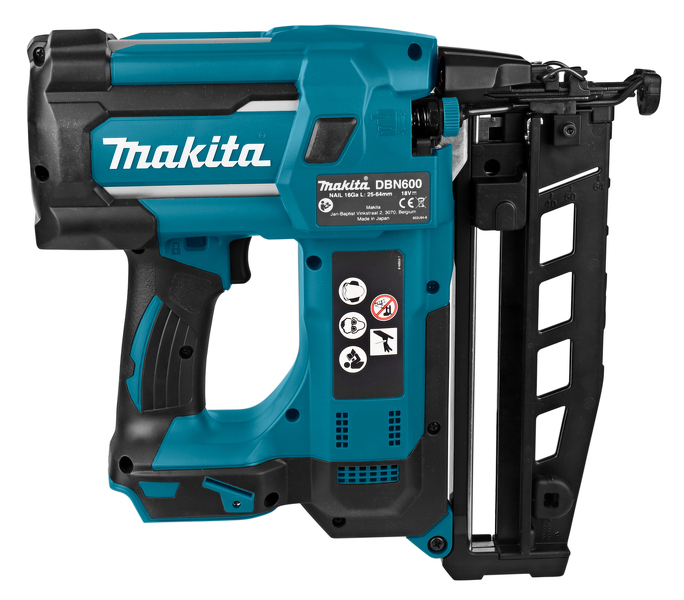 Makita DBN600ZJ 18V Li-Ion Accu Brad Tacker Body In Mbox - Detailed view of the product