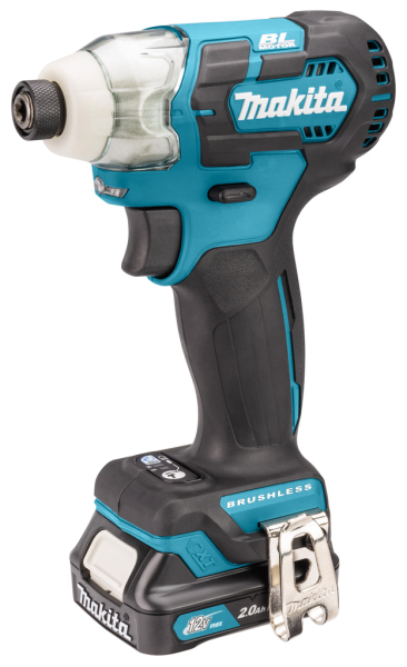 Makita TD111DSAJ 10,8V Li-Ion Accu Slagschroevendraaier Set In Mbox (2x 2,0Ah Accu) - 135Nm - Detailed view of the product