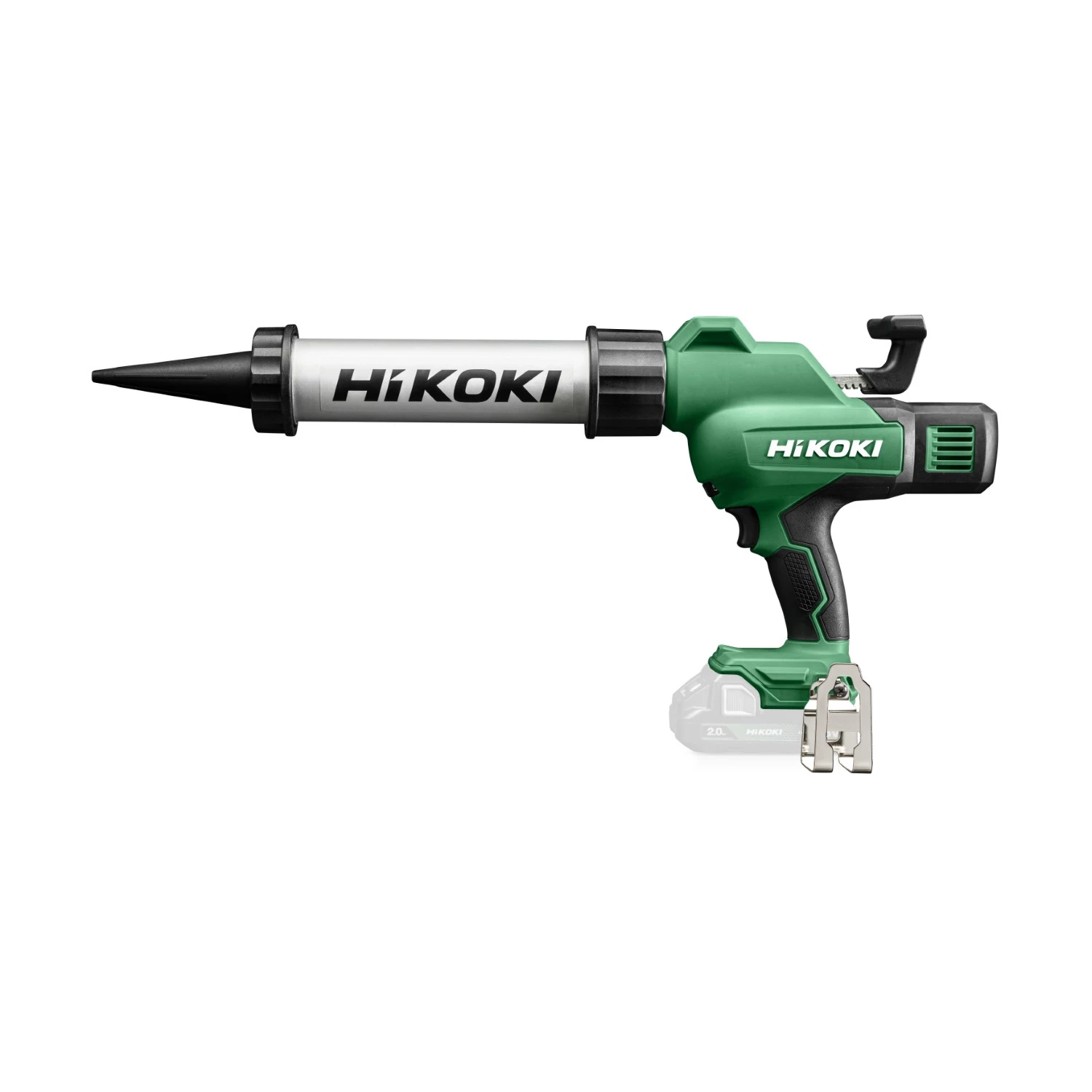 HiKOKI AC18DAW4Z 18V Li-ion Accu Kitspuit Body Incl. Kokerhouder- En Worsthouder - 400ml afbeelding
