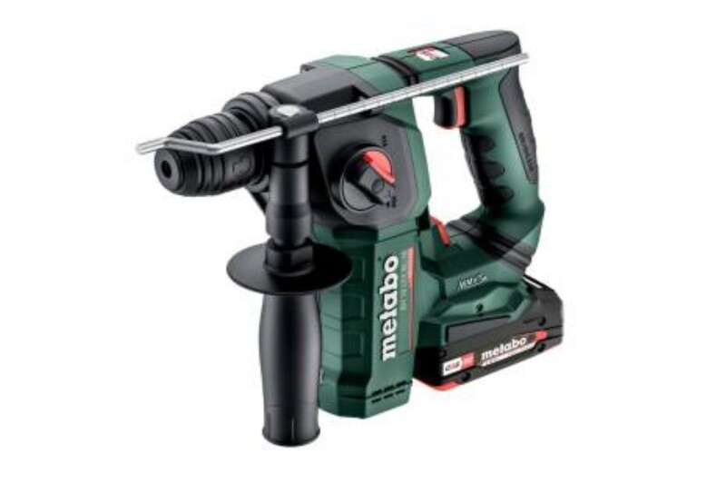 Metabo Comboset 2.5.2 18V Li-Ion Accu Accuboor (BS18LT BL)&Boorhamer (BH18LTX BL) Combiset (1x 2,0Ah + 1x 4,0Ah) In MetaBOX - Koolborstelloos - Detailed view of the product