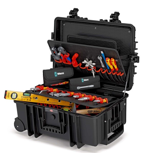 Knipex 00 21 37 Robust45 Elektro Gereedschapset In Koffer - 63-delig - Detailed view of the product