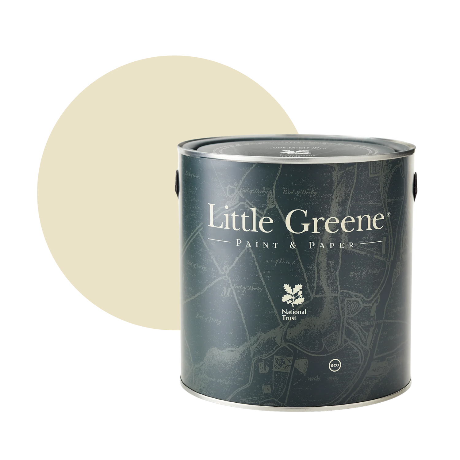 Little Greene Absolute Matt Emulsion - Silent White Deep No. 331 - 2,5L