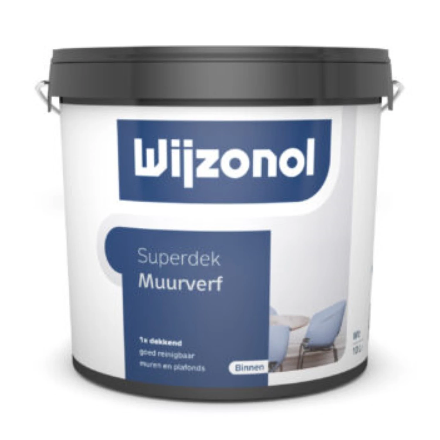 Wijzonol Superdek Wit - 10l