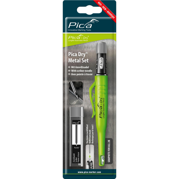 Pica 30800 Dry Metaalset + Kraspen