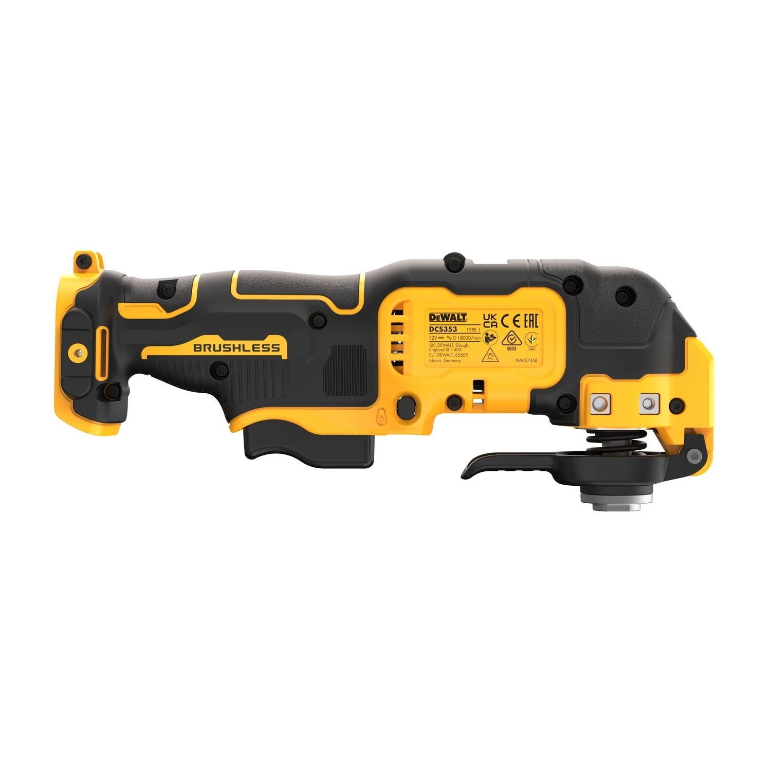 DeWALT DCS353N 12V Li-ion Accu Multitool Body - Oscillerend thumbnail 3