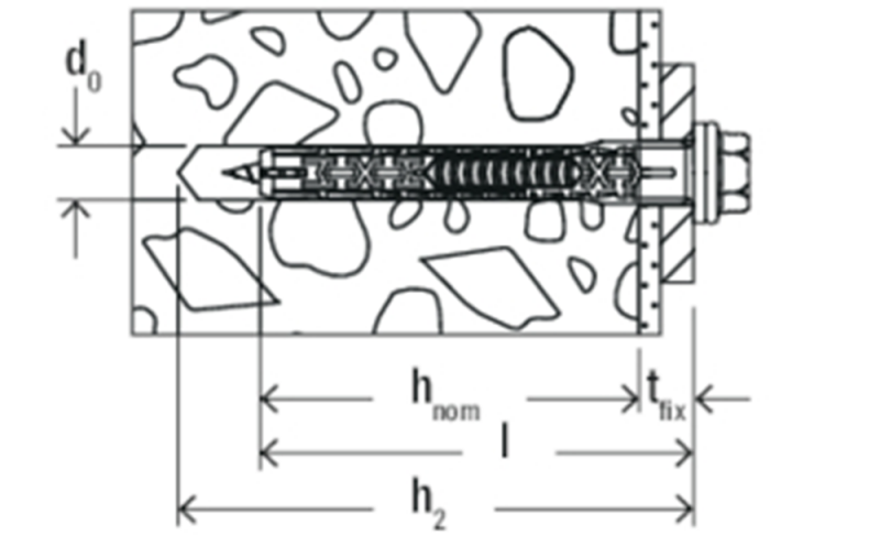 Fischer 562171 Constructieplug DuoXpand - 10 X 160 FUS - TX40/SW13 - Zeskant Schroef (50st)
