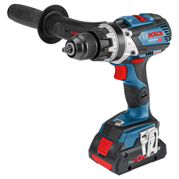 Bosch GSB 18V-110 C 18V Li-Ion Accu Klopboor- /schroefmachine Set (2x 4.0Ah Accu) In L-Boxx - 110Nm - Koolborstelloos - Detailed view of the product