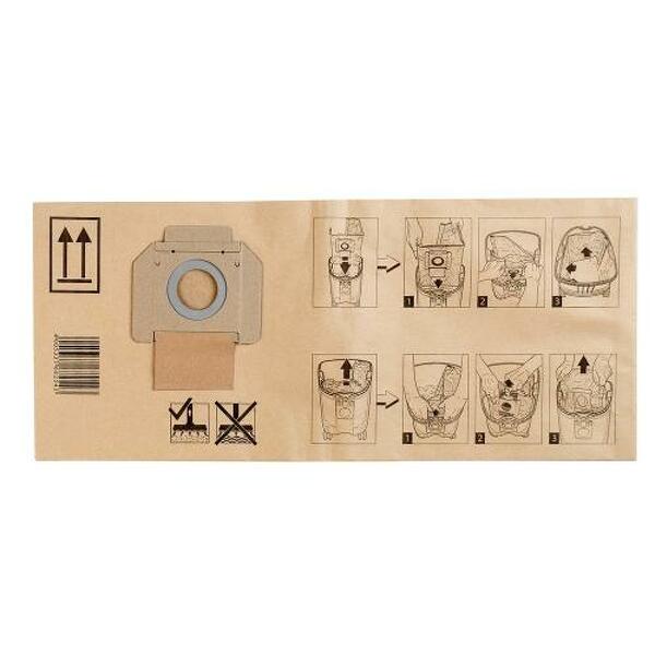 Makita P-70194 Papieren Stofzakken Voor 446LX - 14L (5st)