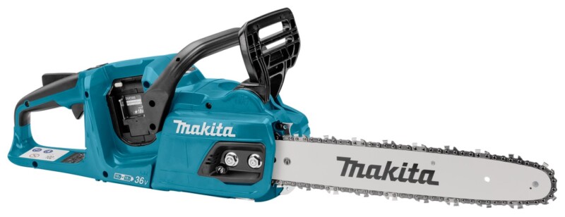 Makita DUC355PT4J LXT 2x18V Li-Ion Accu Kettingzaag Set (4x 5.0Ah) - 35cm - Detailed view of the product