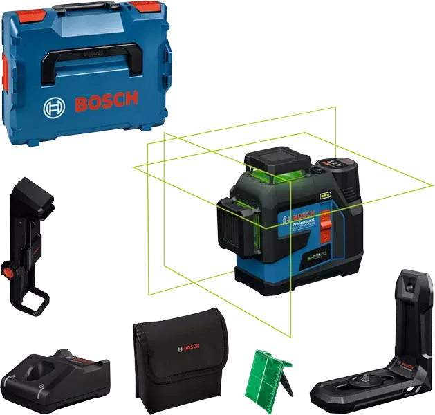 Bosch GLL 12V-100-33 CG 12V Accu Lijnlaser Set (1x 2.0Ah) In L-Boxx