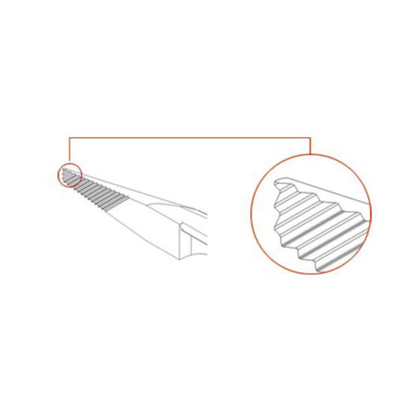 Wiha Z 05 0 06 Punttang Professional Electric Met Knipgedeelte - 160mm - Detailed view of the product