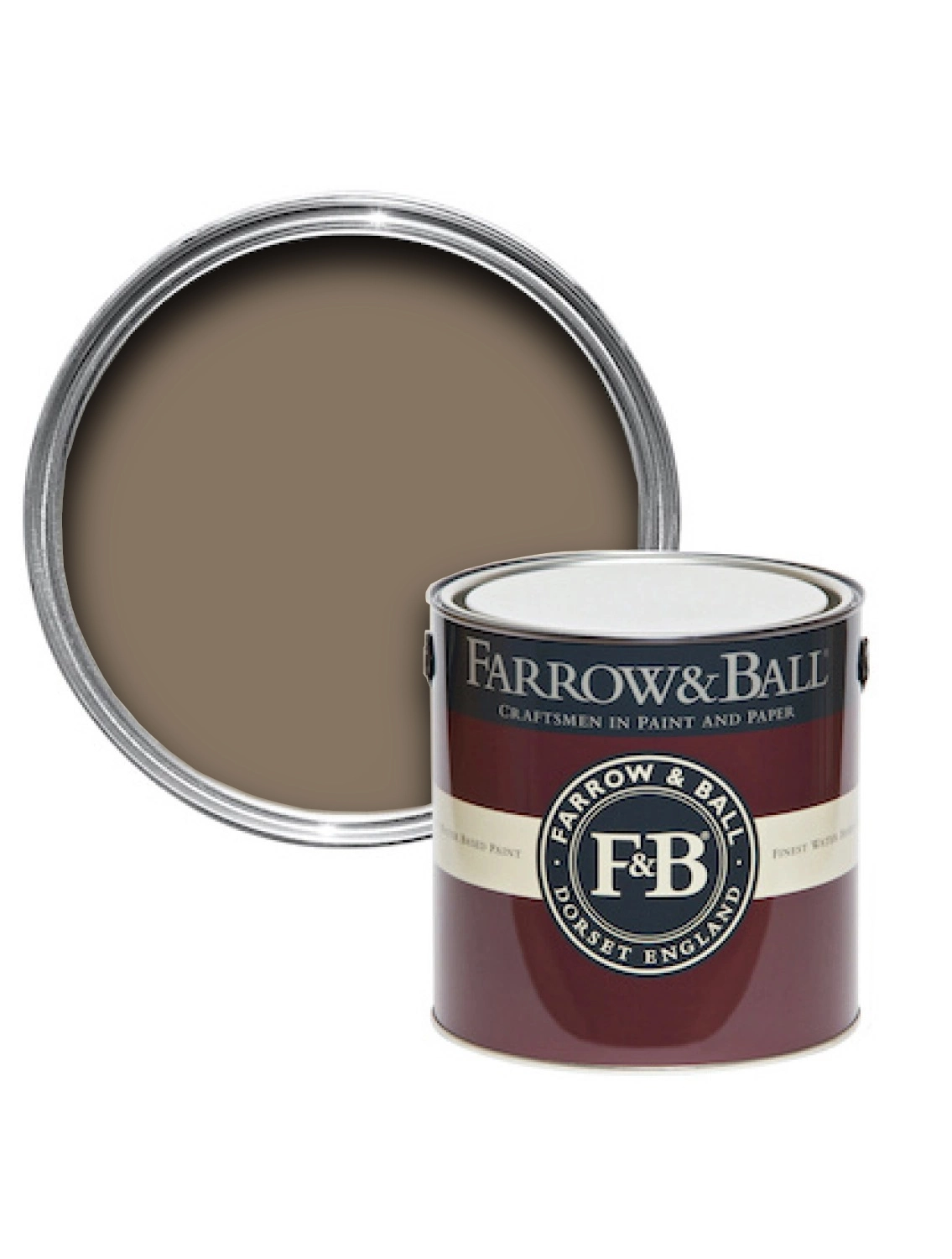 Farrow&Ball Exterior Eggshell Broccoli Brown No. 198 - 0,75L
