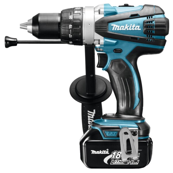 Makita DHP458RTJ 18V Li-Ion Accu Klopboor- /schroefmachine Set (2x 5.0Ah Accu) In Mbox - Detailed view of the product