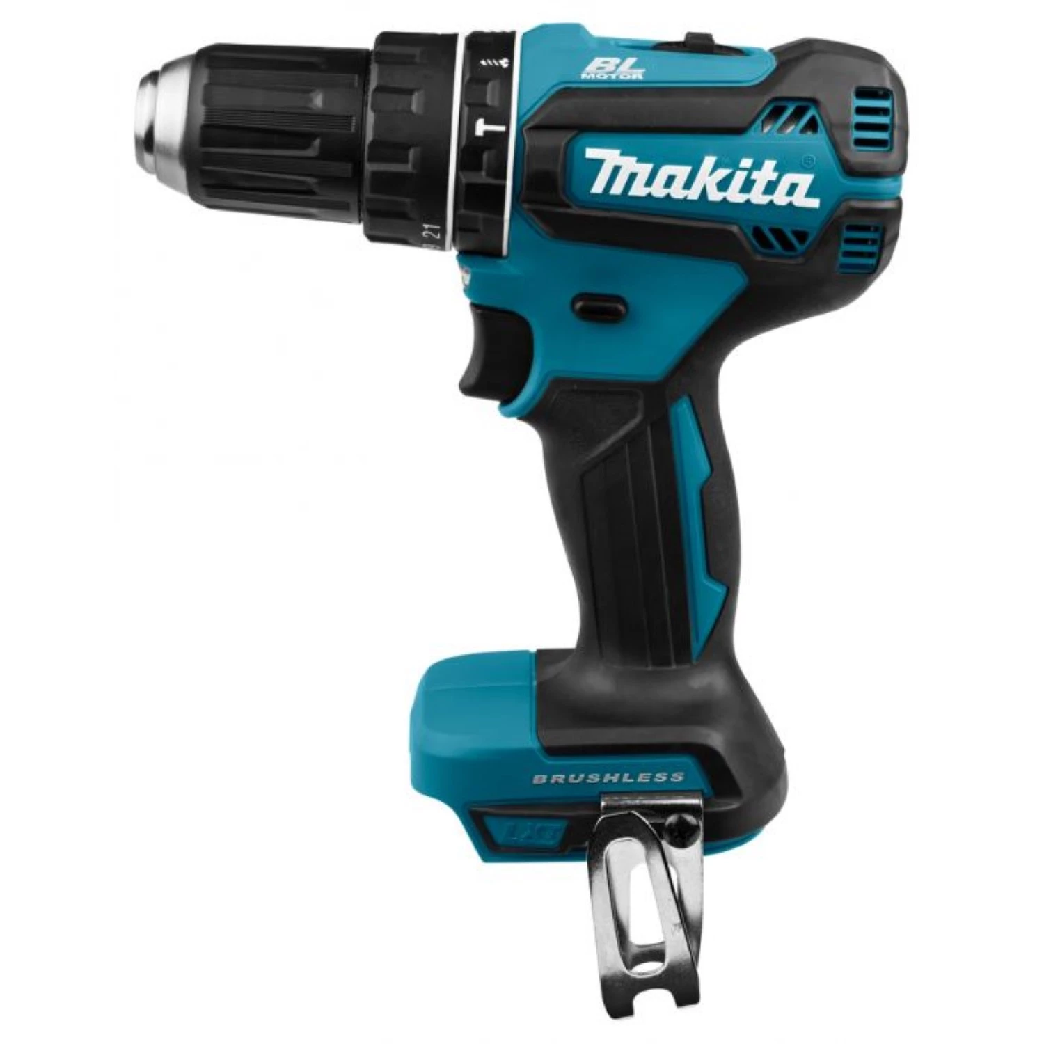 Makita DHP485Z 18V Li-Ion accu klopboor-/schroefmachine body - koolborstelloos - Losse Body (geleverd zonder accu en lader)