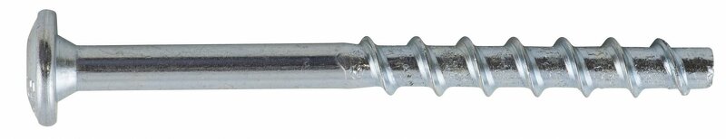 Spit 058779 TAPCON PAN Betonschroef - TX25 - 5.0 X 40mm - Cilinderkop - Voldraad - Verzinkt (100st)