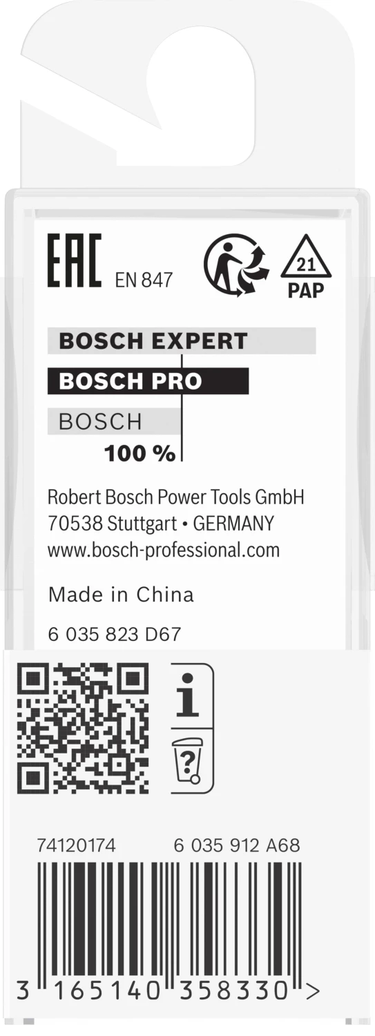 Bosch 2608628372 Vingerfrees Met Verlenging - 2 Snijvlakken - Hardmetaal - 8x25,4mm thumbnail 3