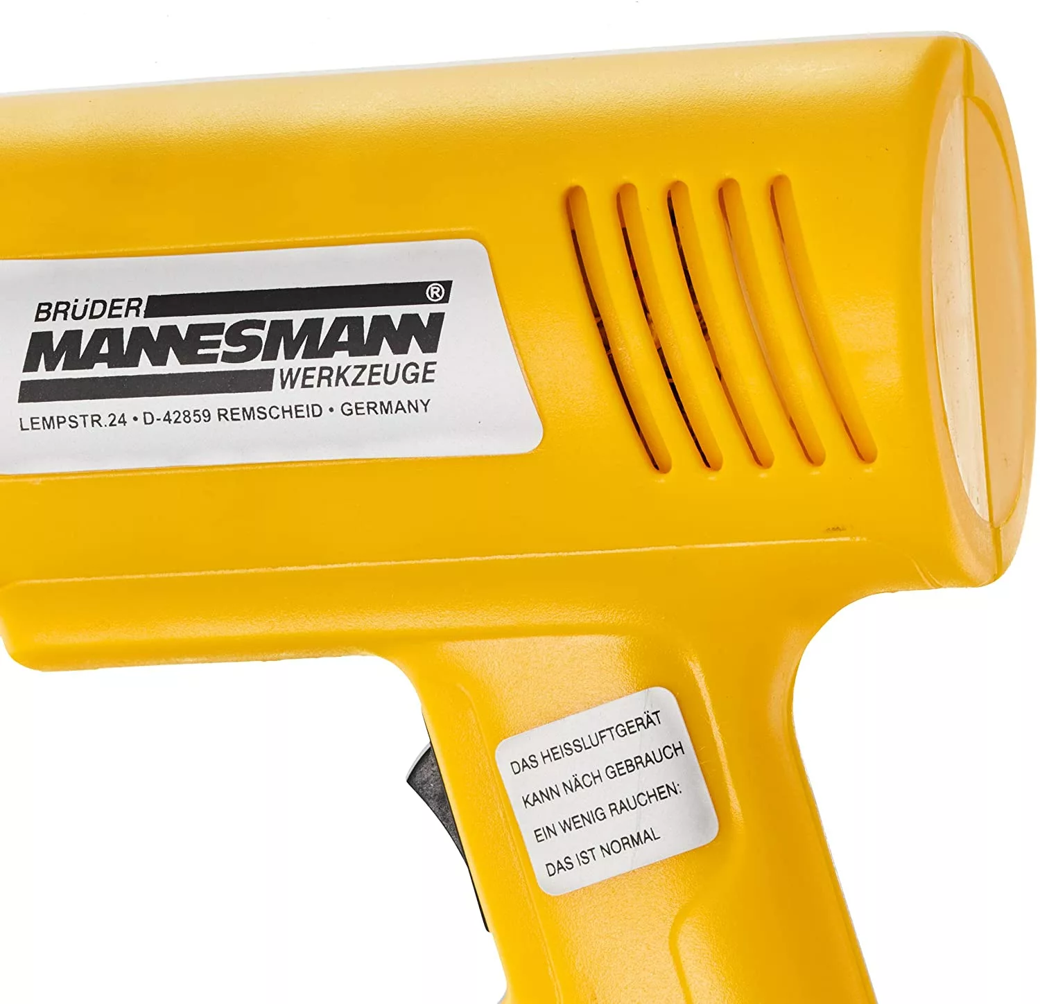 Brüder Mannesmann 49500 Heteluchtpistool Incl. Accessoires - 2000W thumbnail 4