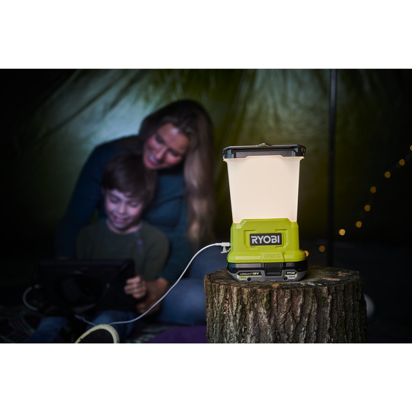 Ryobi RLL18-0 One+ Accu Lantaarnlamp Body - 850Lm - Detailed view of the product