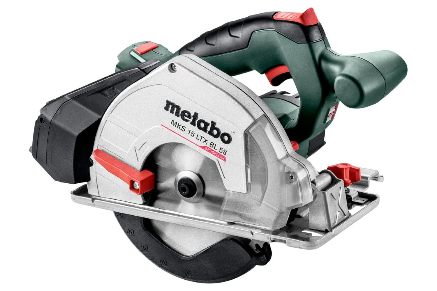 Metabo MKS 18 LTX BL 58 18V Li-ion Accu Metaalcirkelzaag Body In MetaBox - 165mm