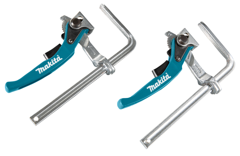 Makita 199826-6 Geleiderail Snelspan Klemset - Detailed view of the product